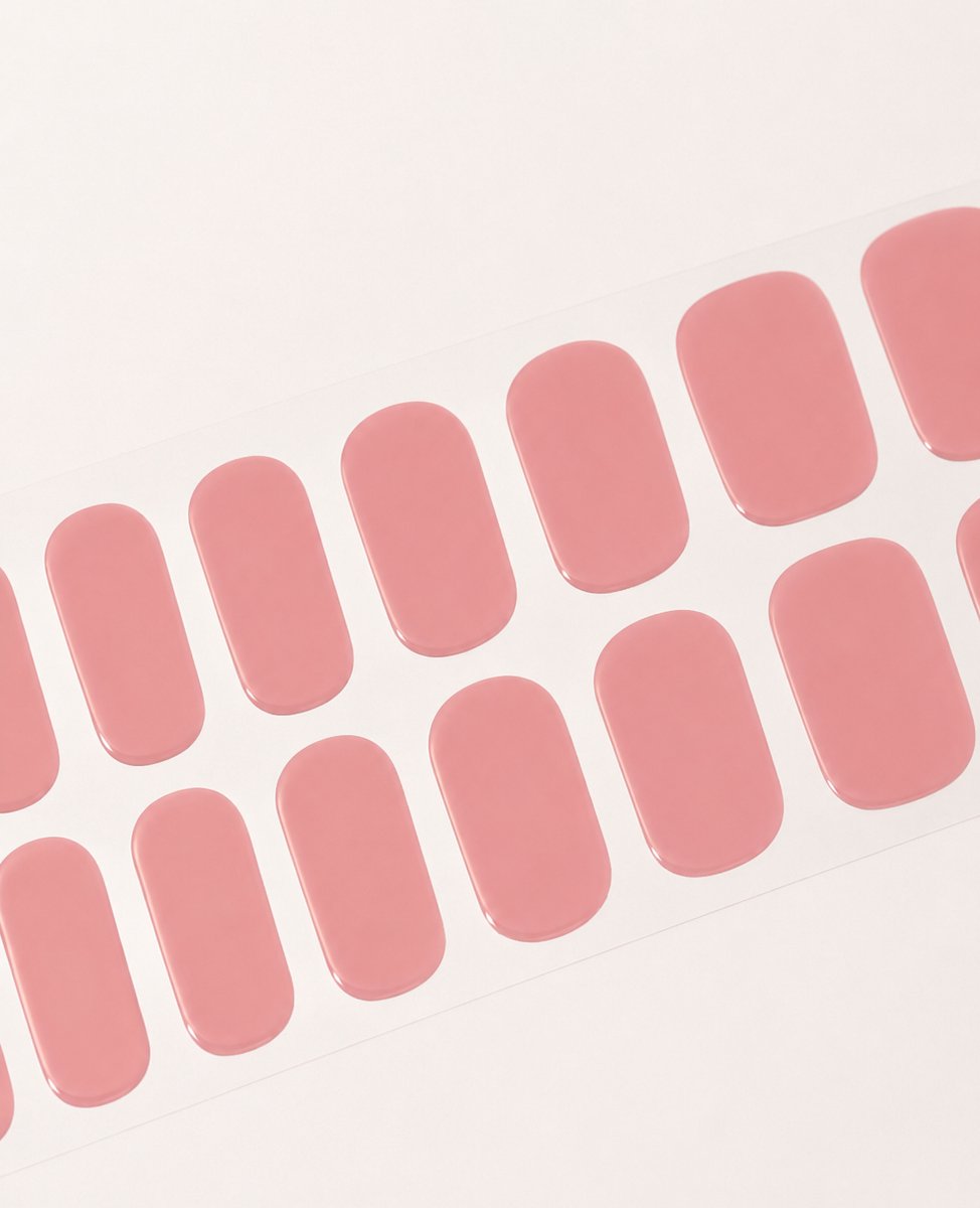 Limea Laque Led Gel Nagel Stickers - Old Rose - Gel nail stickers - Laque nails