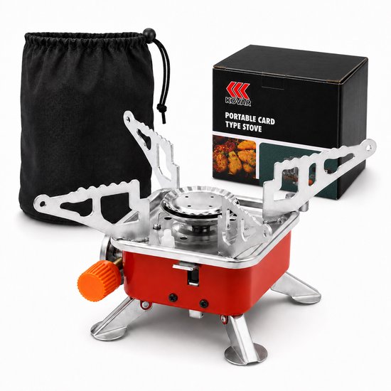 Goodly® camping kooktoestel - Butaangas - Noodpakket - Gas brander van Merkloos — afbeelding 2