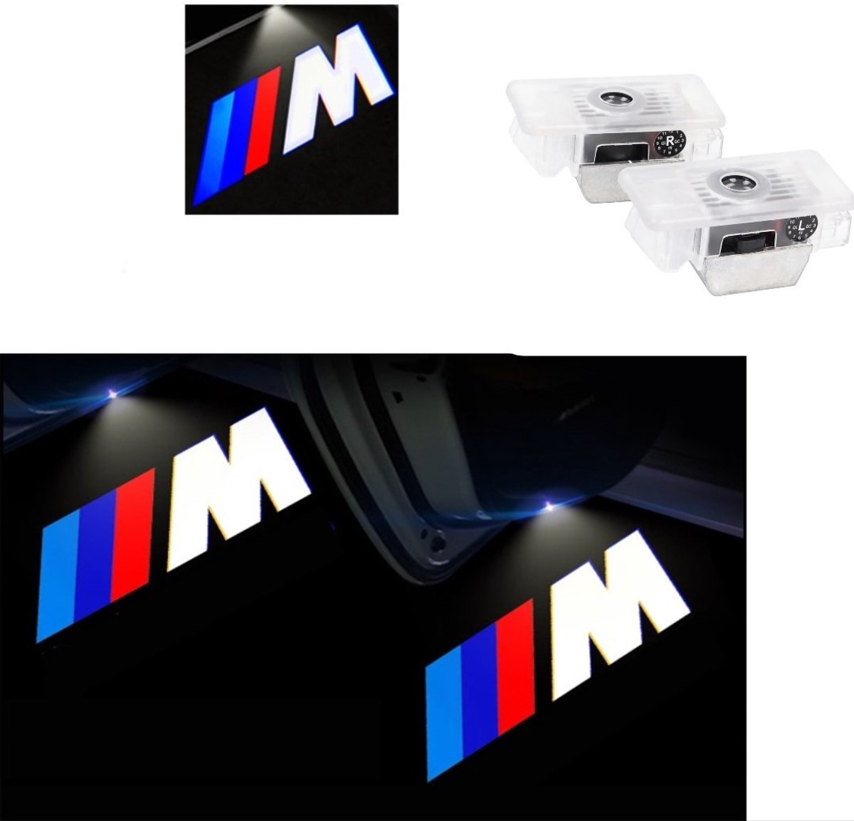 Auto deur instapverlichting met projector geschikt voor BMW M -G20-G21-G29-G07-F40
