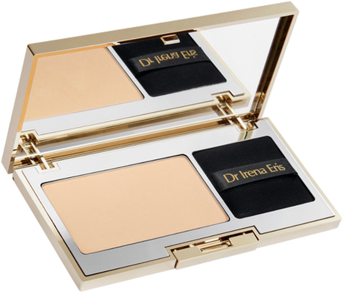 Dr Irena Eris Golden Hour Mineral Powder SPF 50 6 g - Kleur 110 Neutral - Minerale Compact Poeder Met Zonbescherming - Face Powder Met Natuurlijke Glow Finish - Lichtgewicht SPF 50 Poeder Voor Egalisatie, Make-up Fixatie En Dagelijkse UV-Bescherming