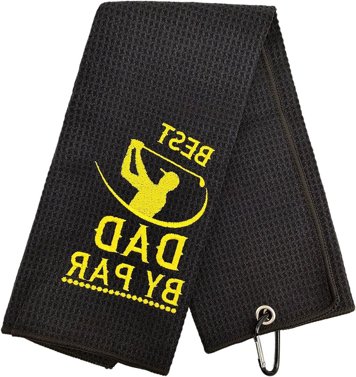 Grappige Golf Handdoek voor Vader, Perfecte Cadeaus voor Golf Enthousiastelingen, Vaderdag, Verjaardag en Pensioen, Inclusief Clip voor Gemakkelijk Gebruik