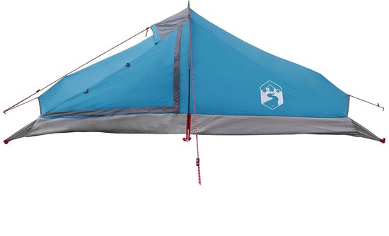 vidaXL - Backpacking - Tent - 2-persoons - Blauw - 185T - Polyester - met - PU - Coating van Vidaxl — afbeelding 4