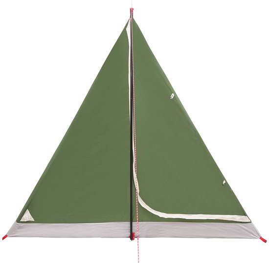 vidaXL - Backpacking - Tent - Groen - 2-persoons - 185T - Polyester - met - PU - Coating van Merkloos — afbeelding 3