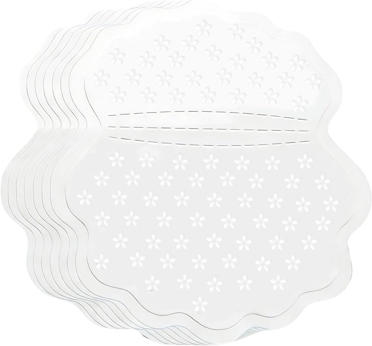 60 stuks zelfklevende okselpads voor dames en heren, ademend en discreet, sterk absorberend tegen zweet, 12,5 x 11,5 cm, ideaal voor dagelijks gebruik