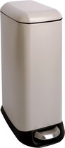 SVITA TS20 Afvalemmer - Pedaalemmer Afvalemmer 20l incl. binnenemmer Pedaal Taupe