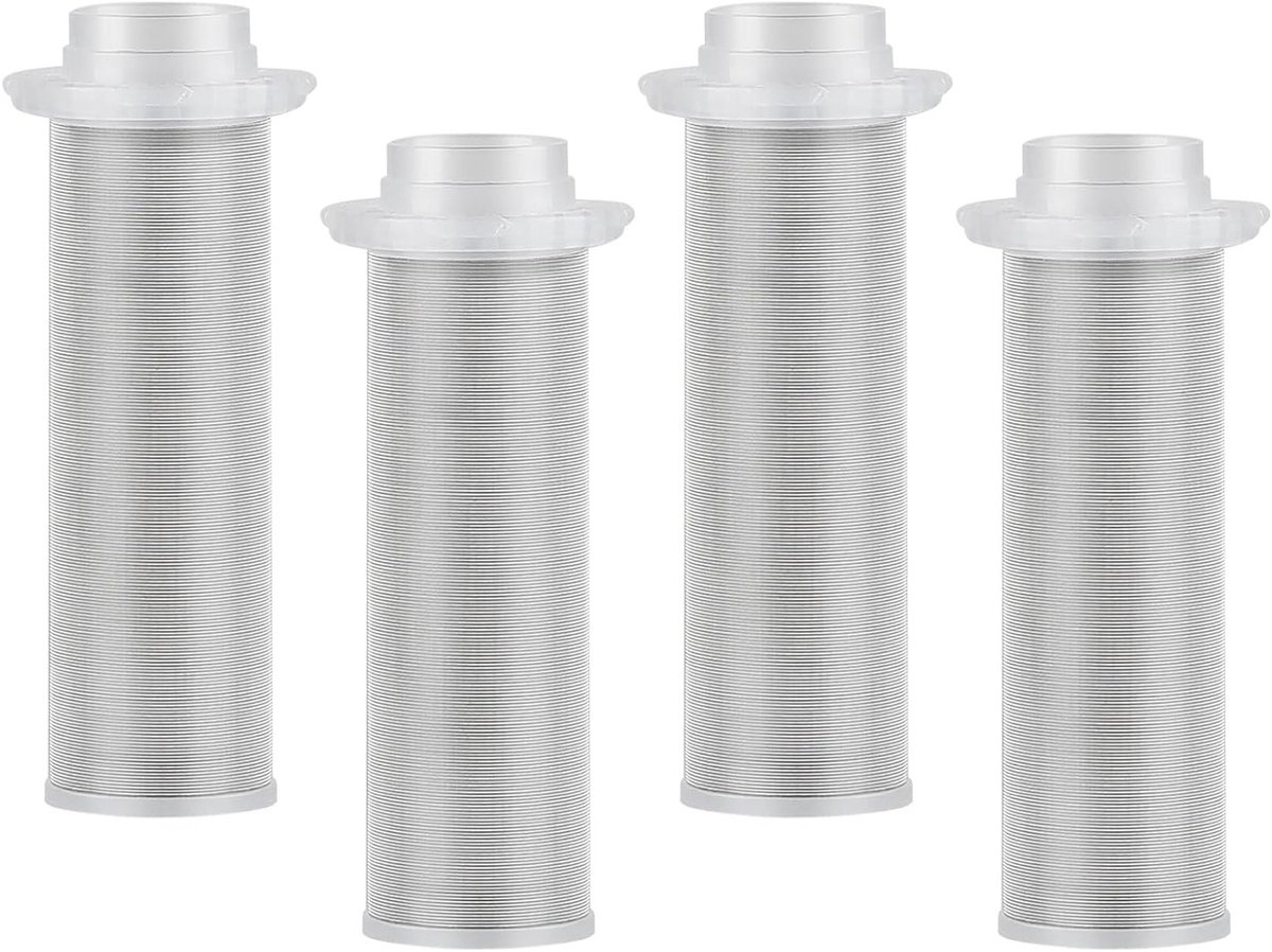4 Stuks Filterpatroon voor Spin-Down Waterfilter - Sedimentfilter voor Schoon Drinkwater