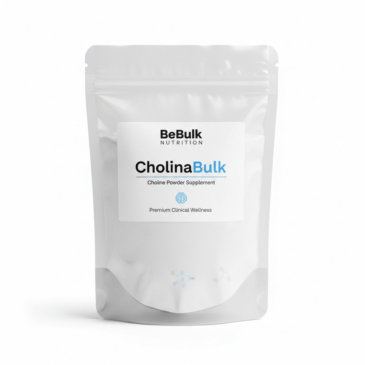 Mineralen - CholinaBulk - Choline Poeder - BeBulk Nutrition - 500g Neutraal