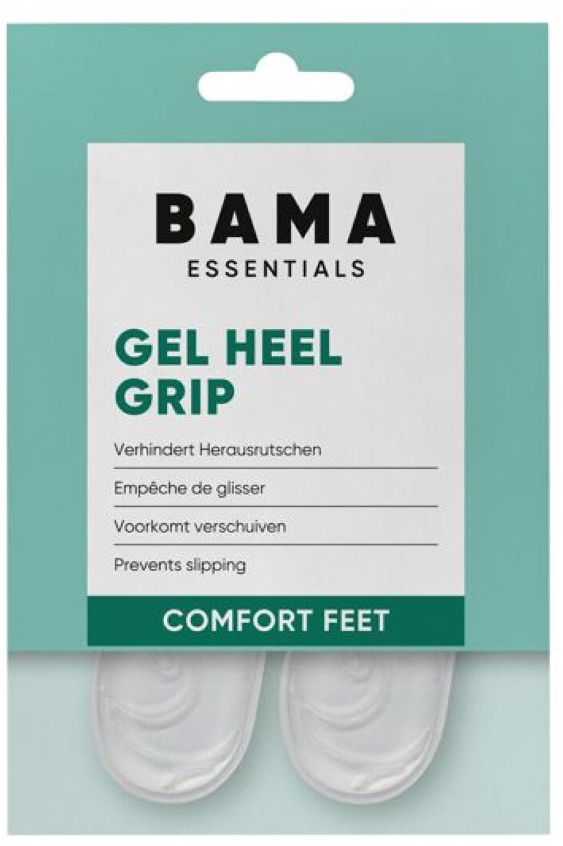 Bama Gel Heel Grip - Voorkomt dat de voeten Verschuiven