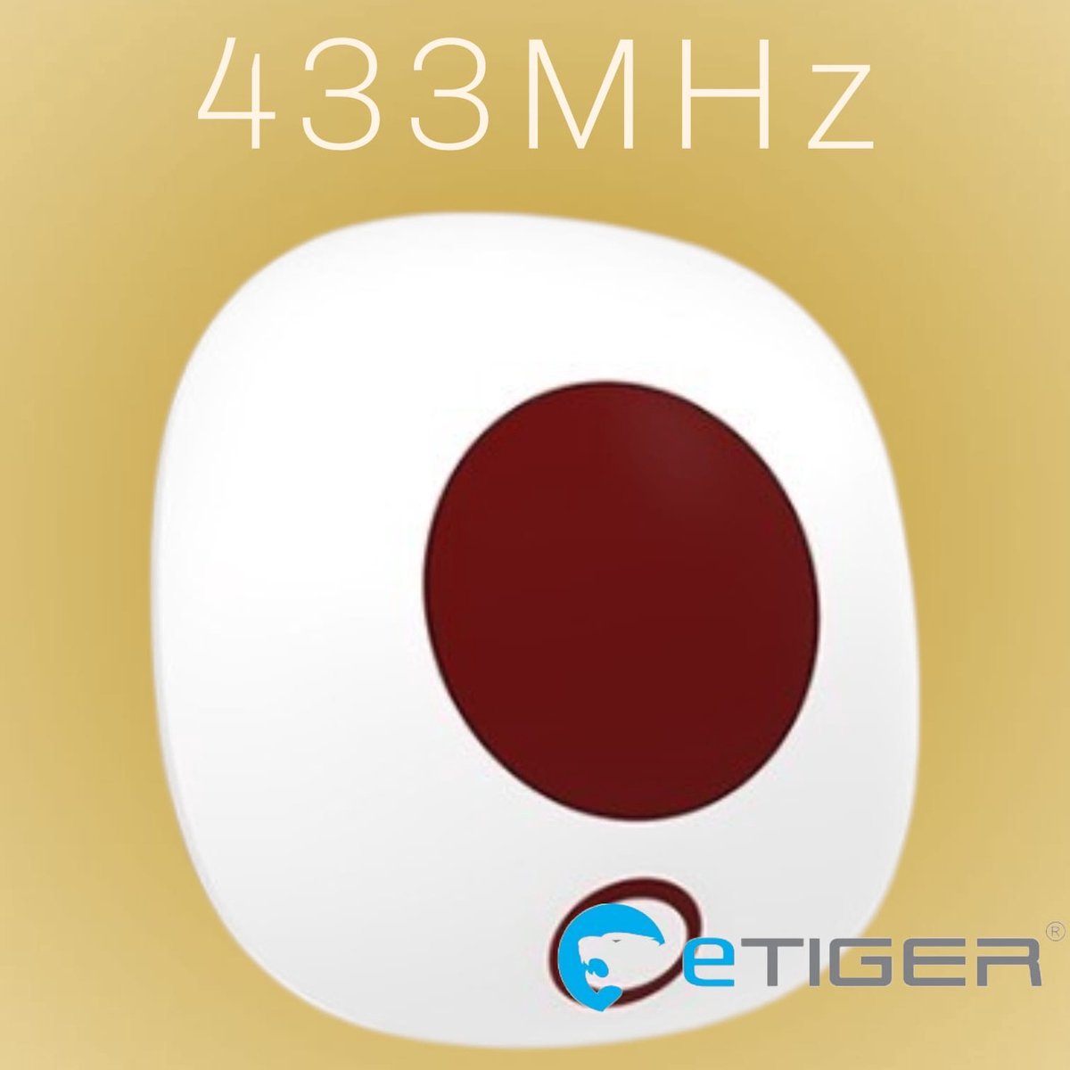 eTiger® XSR020 Binnen sirene / Deurbel speaker direct in het stopcontact. tbv eTiger Alarmsysteem