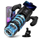 Pocket pussy met 7 stoot- & rotatiestanden en appbediening – Sex toys voor mannen zelf aftrekken – Nep vagina – Nep kut – Masturbator voor man automatisch – Blowjob simulator – Happy Secrets