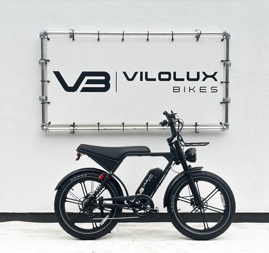 Vilolux® Fatbike C80 PRO 24 INCH - NFC vergrendeling - voorrek - 2025 Model - Legaal - Rijklaar geleverd - Niet opvoerbare fatbikes - 2 Jaar garantie - Hydraulische remmen - Alarm - zwart van Merkloos — afbeelding 2