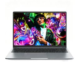 Ninkear A16 Pro Laptop Gaming Laptop – 16,0 inch -Ryzen 7 8745HS – 32GB RAM – 2TB SSD – 2.5K 120Hz – 180° scharnier – Radeon 780M – Windows 11– Werk Studie Content Creatie– Zilver