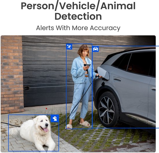 Reolink P335X, 4K 8MP PoE-camera met ColorX nachtzicht van Reolink — afbeelding 4