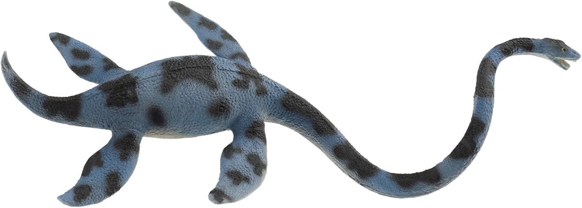 Bullyland 61455 - speelfiguur elasmosaurus museum lijn - ca. 27cm - levensecht en detailrijk vormgegeven - ideaal als educatief speelfiguur, decoratie of klein cadeautje voor kinderen vanaf 3 jaar