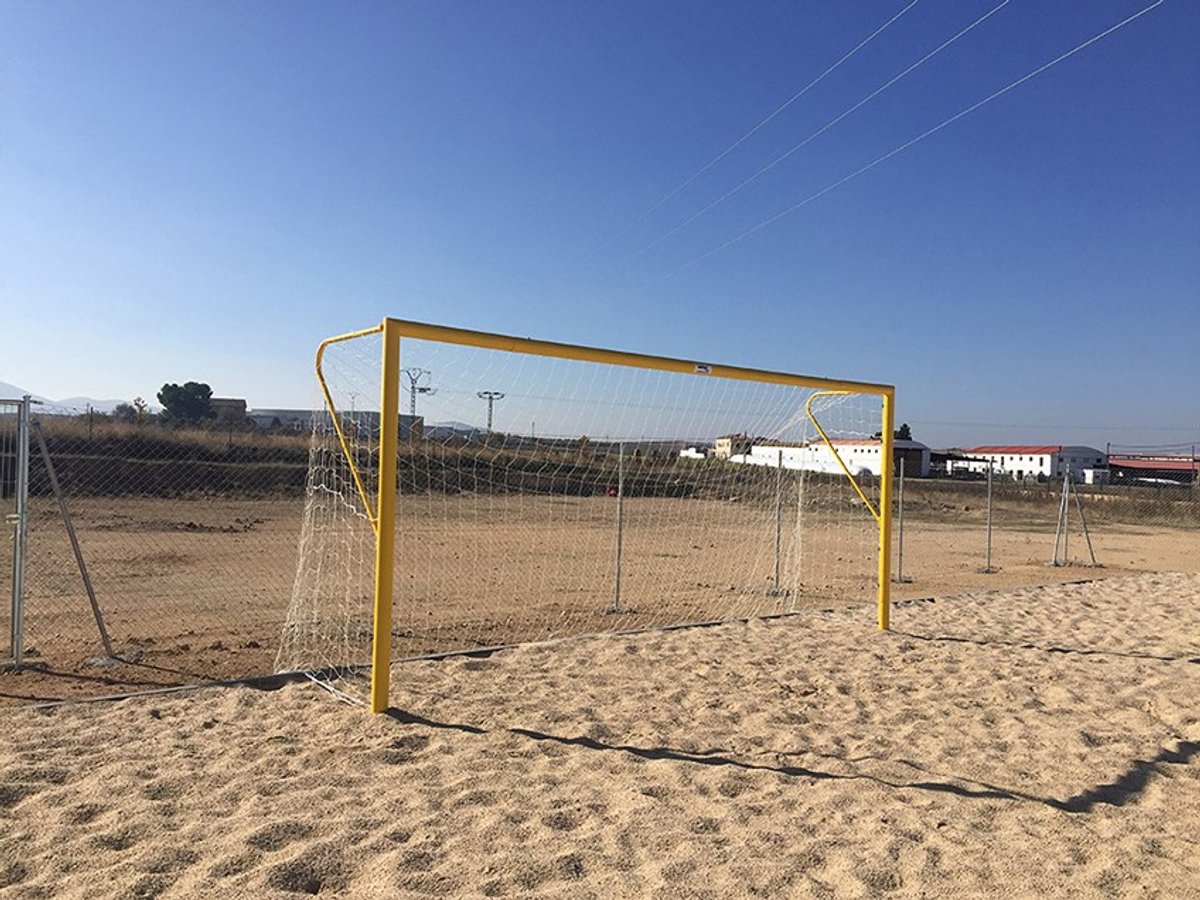 1200x900.jpg Set Metallic Football Beach Goals 100 Mm - Afbeelding 1