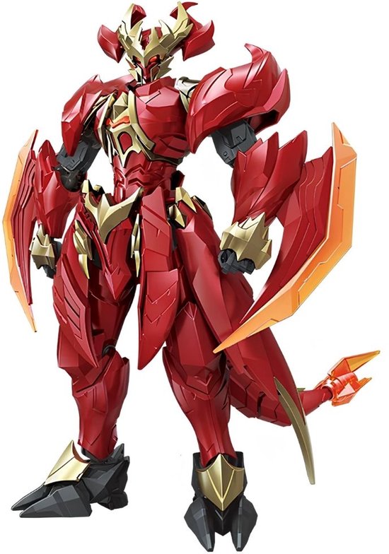 Honor of Kings Dragon Hunter Mozi modelbouw | Super Hero anime action figure | Speelgoed robot bouwpakketten voor volwassenen | Bekend van manga & videogames | Collectors edition