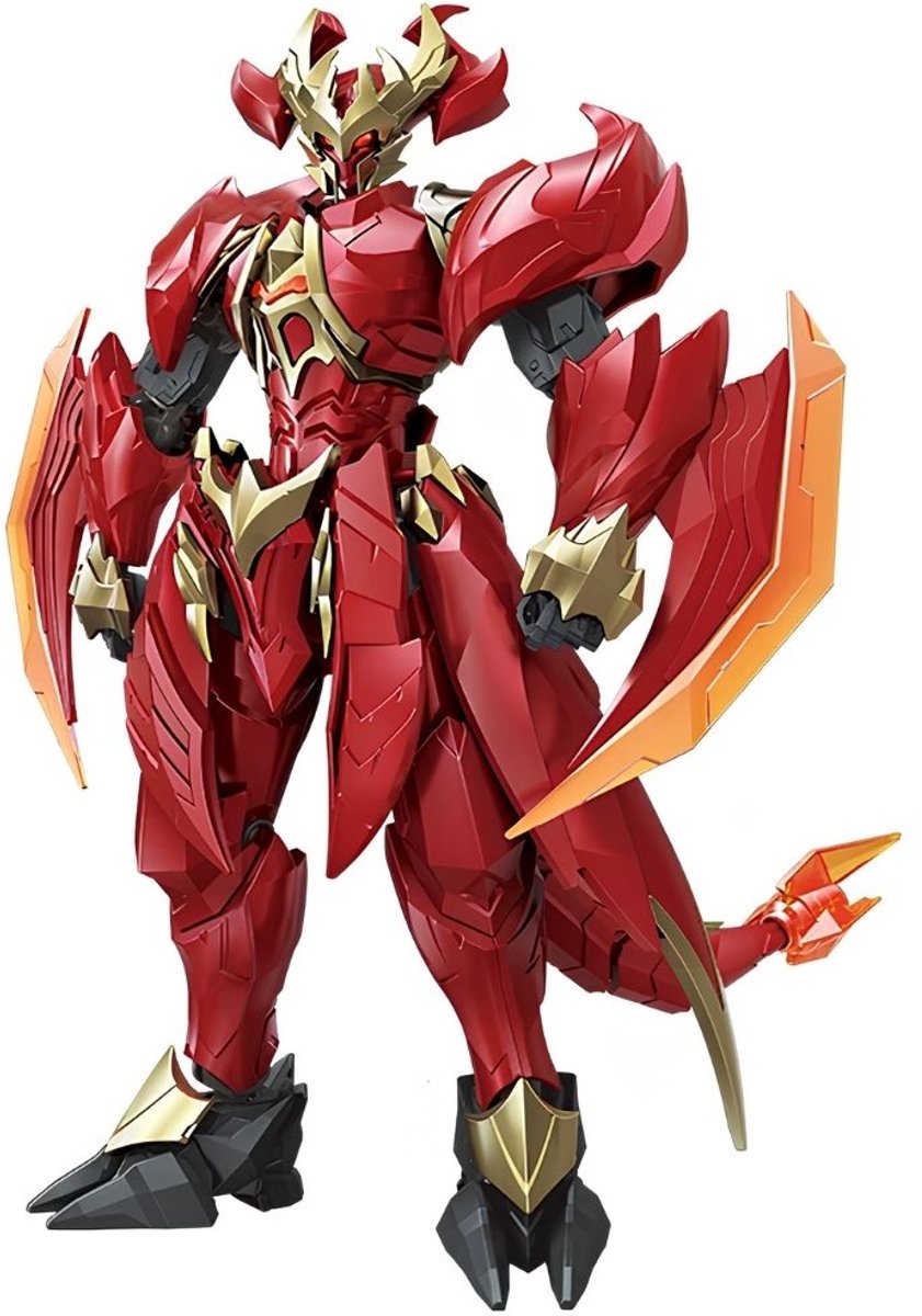 Honor of Kings Dragon Hunter Mozi modelbouw | Super Hero anime action figure | Speelgoed robot bouwpakketten voor volwassenen | Bekend van manga & videogames | Collectors edition