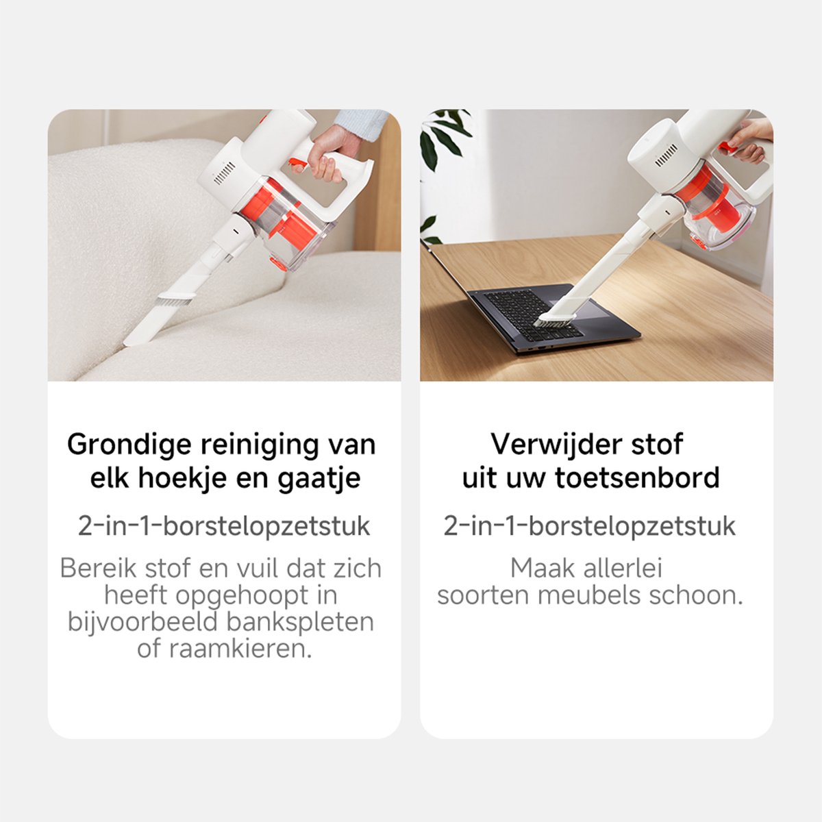 Xiaomi G20 lite Steelstofzuiger - zonder zak - draadloos - afbeelding 2