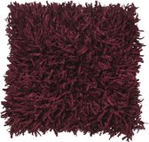 SHANNON - Kussenhoes bordeaux 45x45 cm - rood