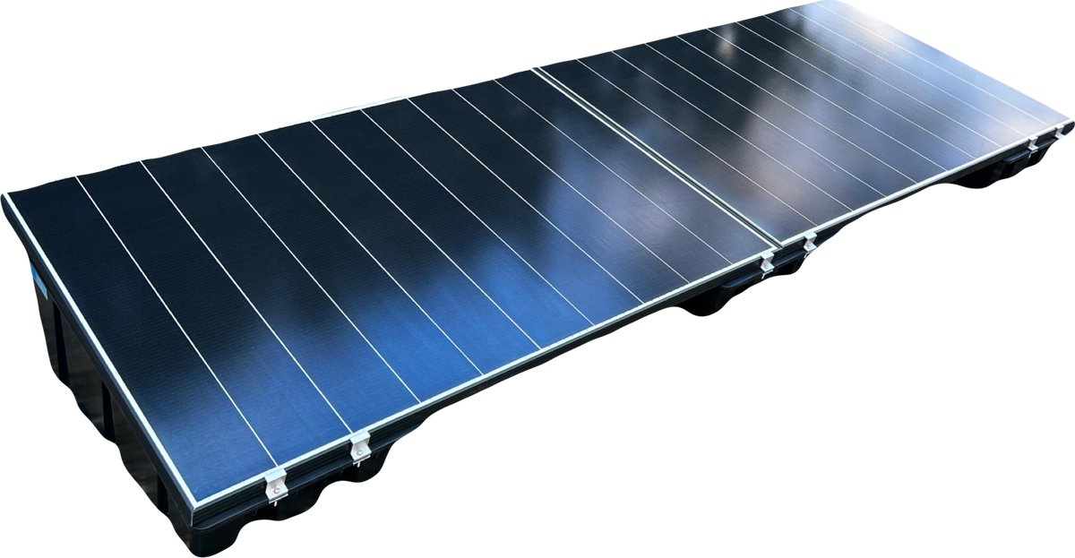 NELI montagesysteem voor zonnepaneel, solar panel en photovoltaic, montageplaat voor plat dak