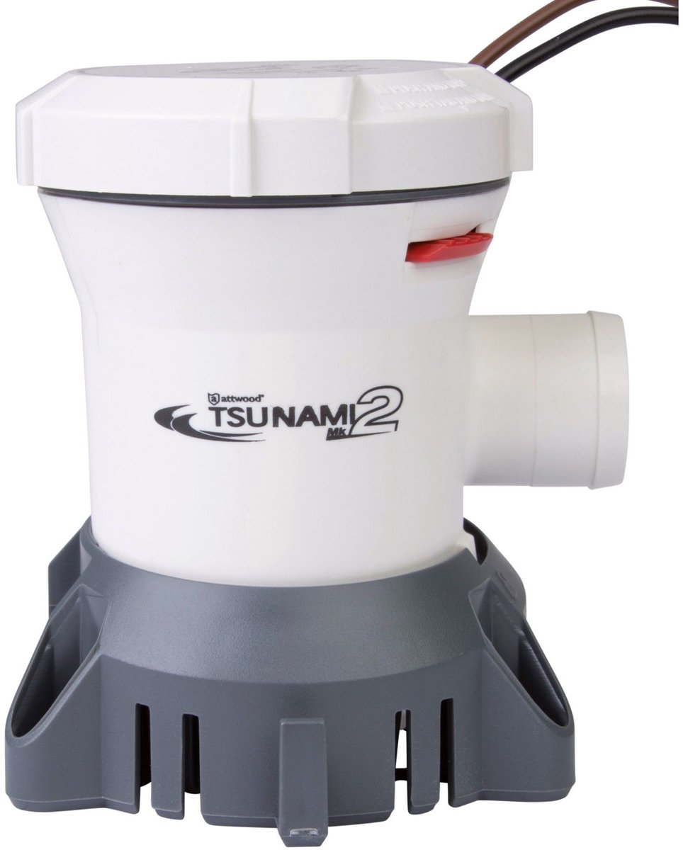 Attwood 24V Bilgepomp Tsunami 1200 Mk2 66 liter/minuut
