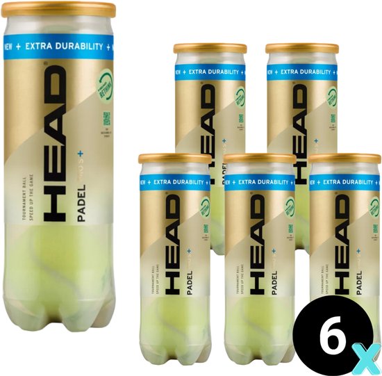 Pack 3 tubes Balles Head Padel One - Zona de Padel Pack 3 tubes Balles Head Padel One - Zona de Padel