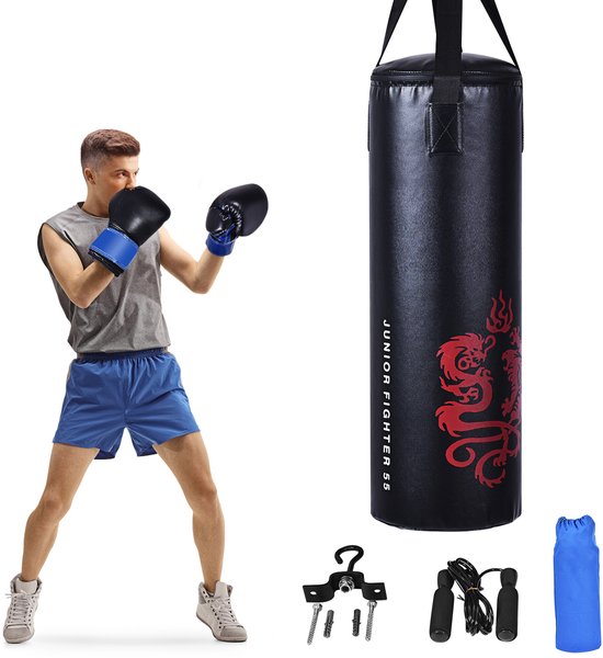 COSTWAY 28,5 kg Boxsack-Set für Erwachsene, Hängender