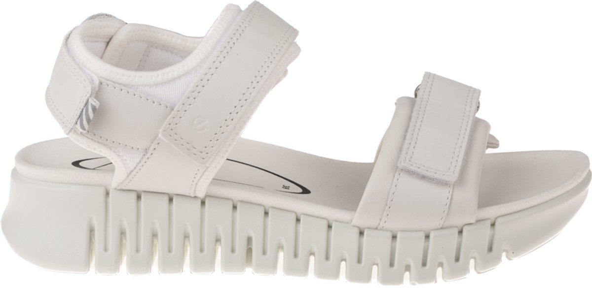 Ecco Damen Sandale Gruuv in weiss