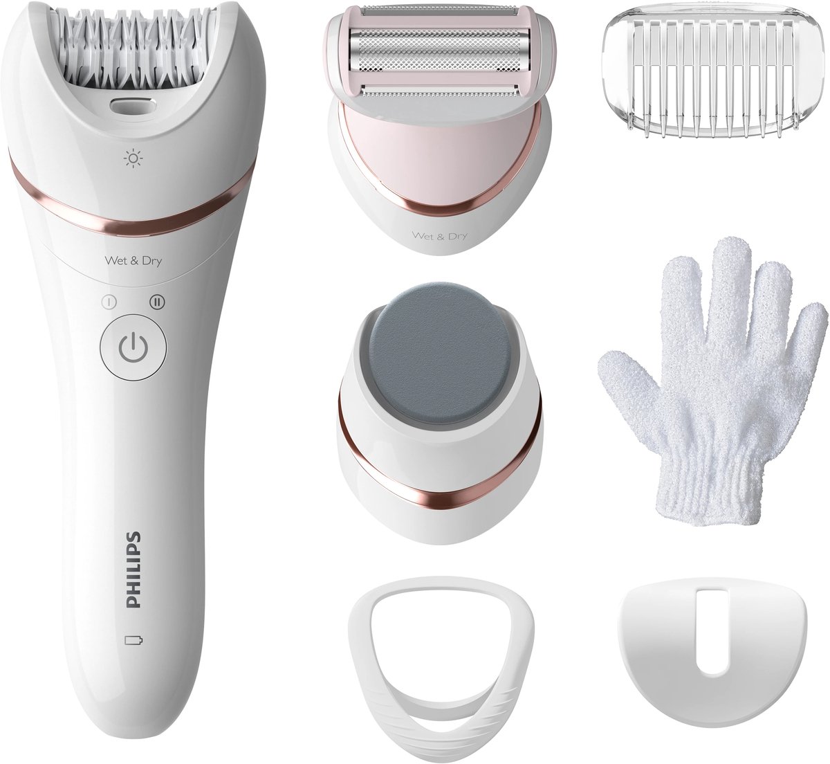 Philips 8000 series Epilator Series 8000 BRE730/10 Wet & Dry-epileerapparaat
