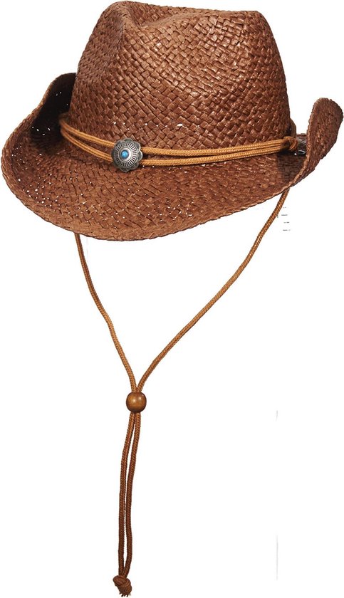 Dorfman Pacific - Cowboy hoed voor jongens en meisjes - Bruin - maat 54cm |  bol.com