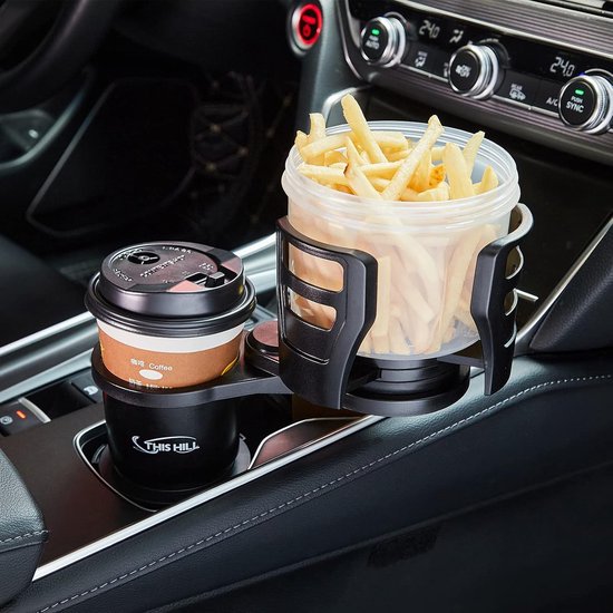 Nieuwste Auto Universele Dubbel Din Radio Pocket Drink Bekerhouder/ Opbergdoos