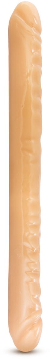 Blush Dildo Love Toy B YOURS 18INCH DOUBLE BEIGE