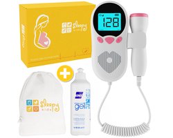 SleepyKids® Doppler - Baby hartje monitor - 250ML Ultrasound gel
