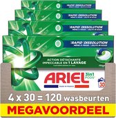 Bol.com Ariel 3in1 Wasmiddel Pods Original - 4 x 30 wasbeurten aanbieding