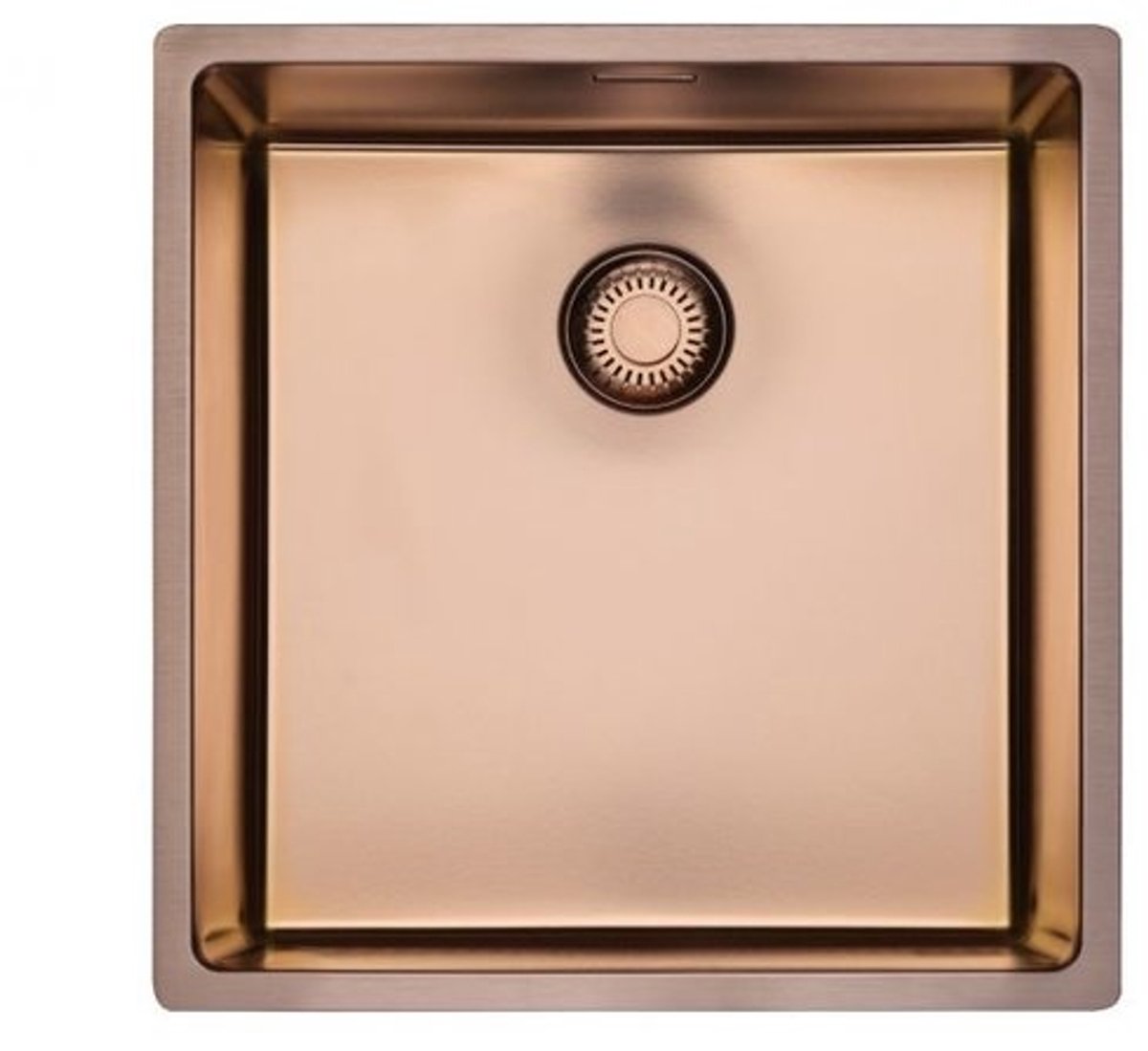 Reginox New York 40 x 40 Comfort Copper Rose spoelbak