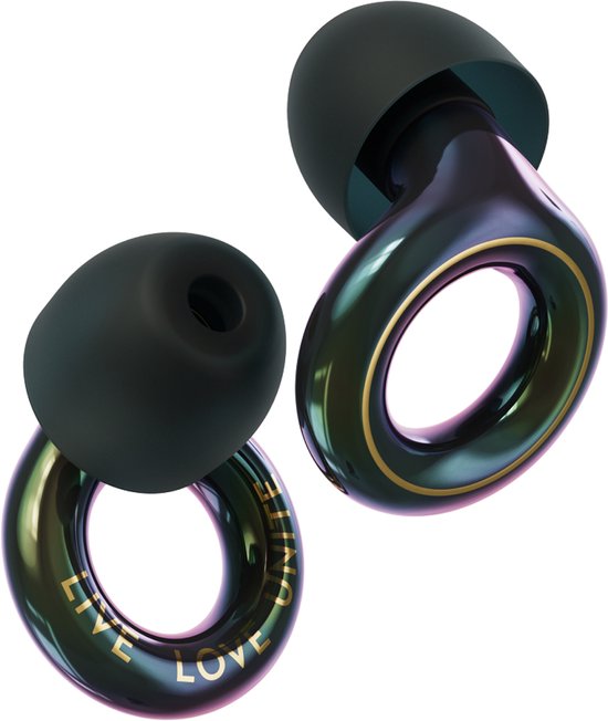 Tomorrowland x Loop Experience 2-oordopjes – Gecertificeerde gehoorbescherming voor concerten en festivals, live muziek en het nachtleven, muzikanten en dj's – 17 dB geluidsdemping (high-fidelity)