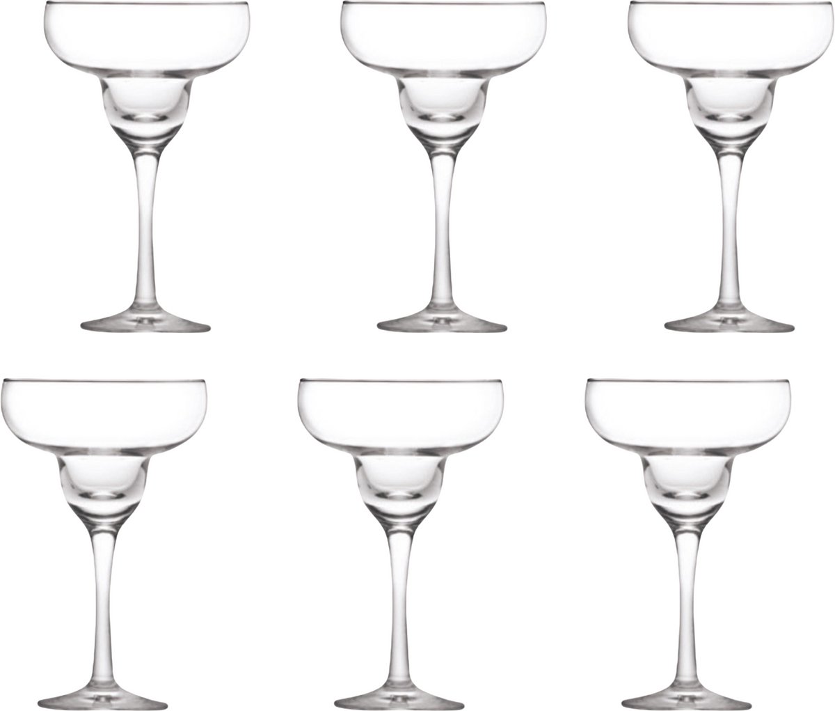 APS - Margarita glas 260 ml - Cocktail glas - 6 stuks - glazen