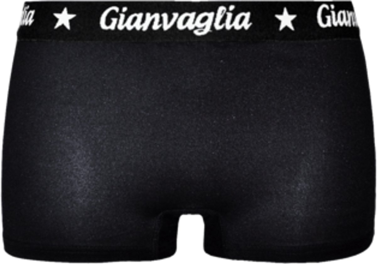 Gianvaglia 8037 Dames Boxershorts – Set van 3 - Korte Pijp - Zwart - M