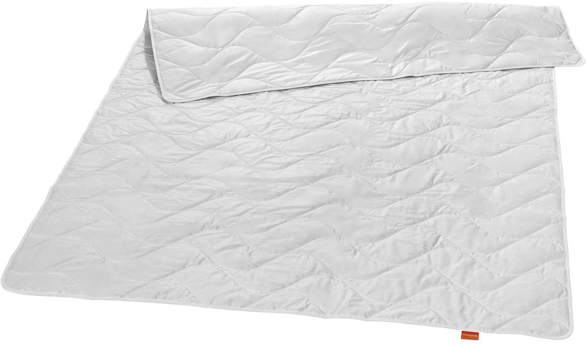 Sleepling 200x200 cm zomerdekbed | dekbed van wilde zijde | licht zomerdekbed | zijden dekbed met 100% wilde zijde | tijk 100% katoen | Made in EU | Ökotex | wasbaar op 60 graden wit