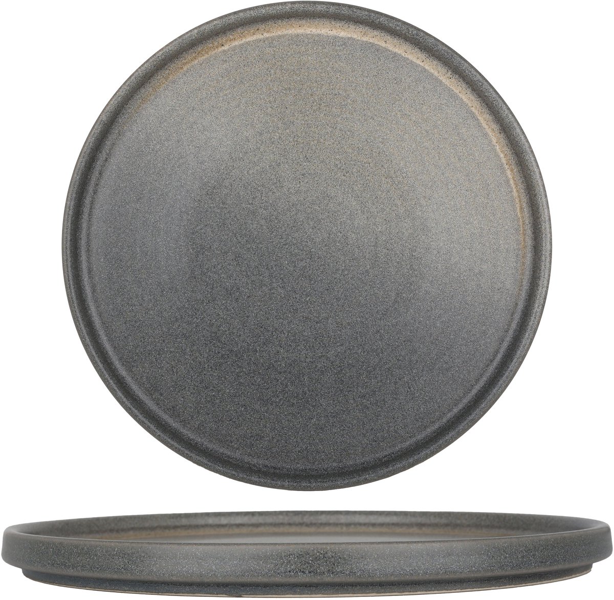 Bonna Dinerbord - Hornfels - Porselein - 26 cm - set van 6
