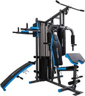 THUNDER® Krachtstation | PUNCH | Professioneel Multistation Fitnessapparaat | Kabelsysteem & Gewichten | Full-Body Workout | Compact & Stabiel | Voor Thuisgebruik | Max. 120 kg |