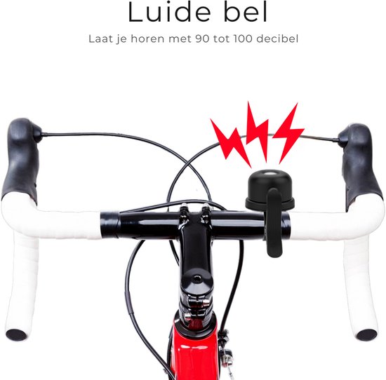 MicFlip - Fietsbel inclusief tracker - Fiets tracker - Fiets anti diefstal - Airtag fiets - Apple Find My - MFI gecertificeerd door Apple - Onbeperkte lokalisering - Fietsbel zwart