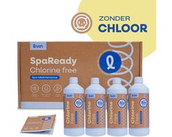 LIVIN' SpaReady - Whirlpools - Spa Onderhoud - Spa Onderhoudsset - Hottub Onderhoudsproducten - Whirlpool Reiniger - 100% Chloorvrij - Verwijdert Biofilm - Regelt PH - 3 Maand Pakket - Bewezen Formule - Geschikt voor Spa, Jacuzzi Onderhoud en Hottub