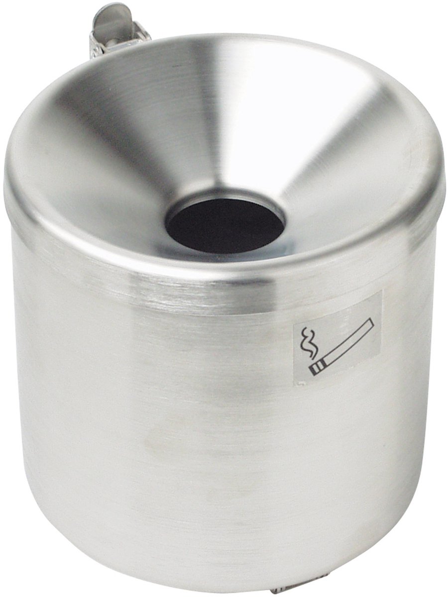 Meva - RVS Wandasbak - Ø15cm - Binnen en Buiten - Decoratief