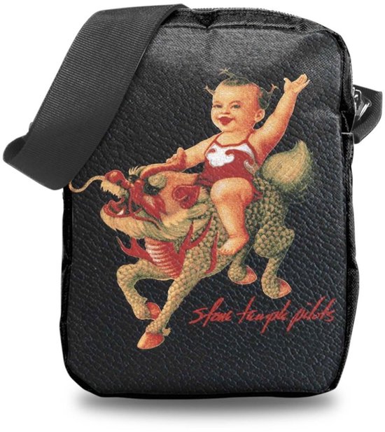 Rocksax Unisex Crossbody Bag / Passport Holder - 21x16x5.5cm, 900D Polyester, Adjustable Strap - View #3