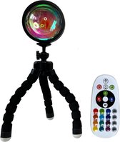 Ogima© - Lampe Sunset – Lampe projecteur – Éclairage d'ambiance – Lampe Tiktok – Variant trépied
