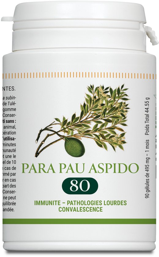 Para Pau Aspido 80 Microkorrels O.P 90 Capsules