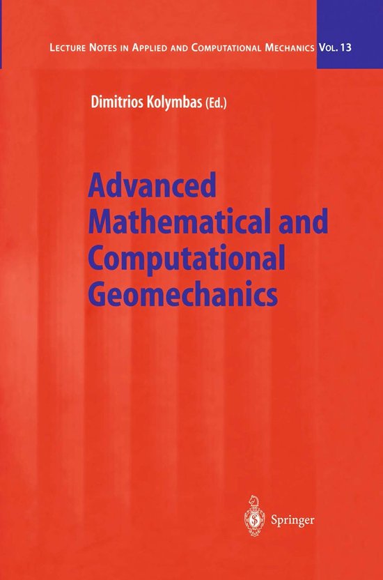 Advanced Mathematical and Computational Geomechanics - cover
