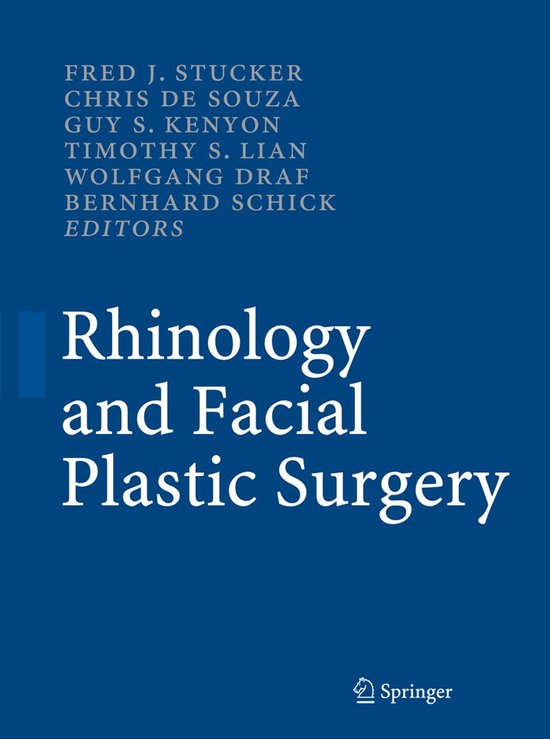 Rhinology and Facial Plastic Surgery - cover