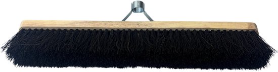 Synx Tools - Stadsbezem - Colombo Bezem - 60CM - Natuurvezel haren - Straatbezem haren - Bezems Buiten - Schrobborstels - Buitenbezem - schoonmaakartikelen - Zonder Steel van Synx Tools — afbeelding 2
